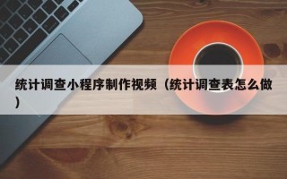 高唐统计调查小程序制作视频（统计调查表怎么做）