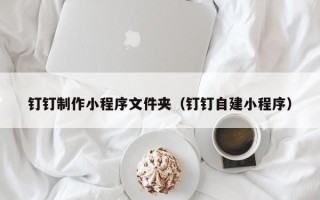 高唐钉钉制作小程序文件夹（钉钉自建小程序）