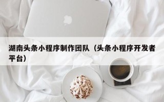 高唐湖南头条小程序制作团队（头条小程序开发者平台）